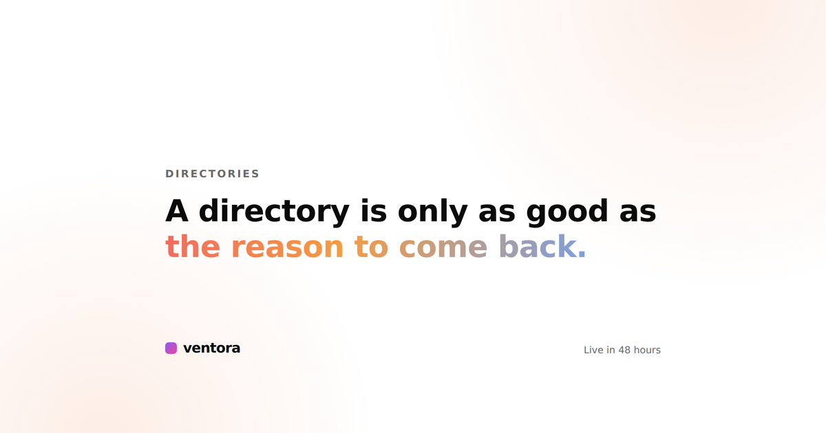 How to Build a Directory Website Without Code